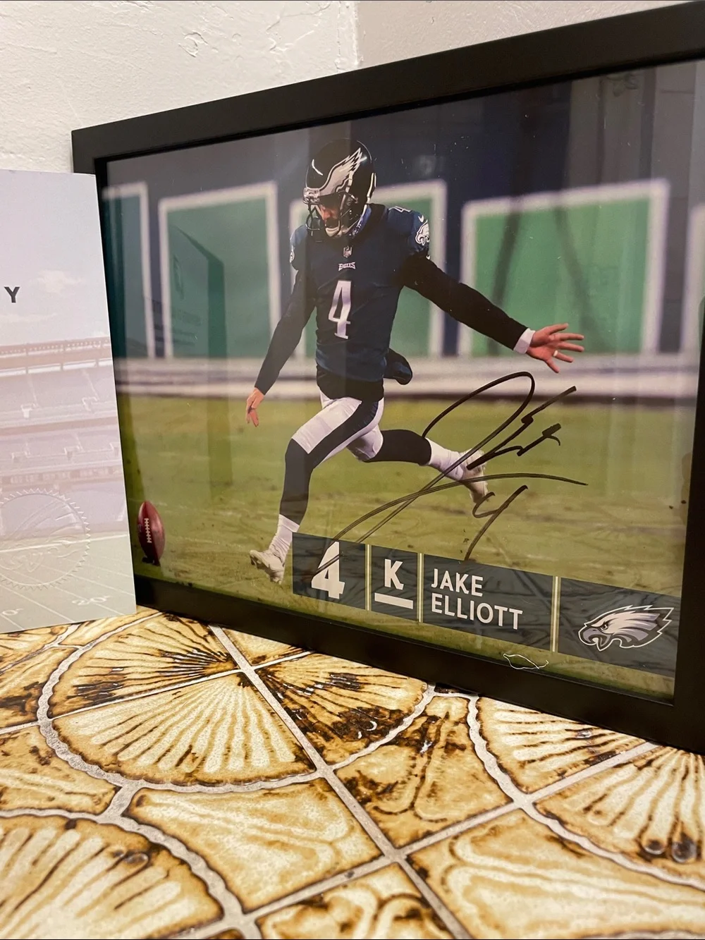 Philadelphia Eagles official framed